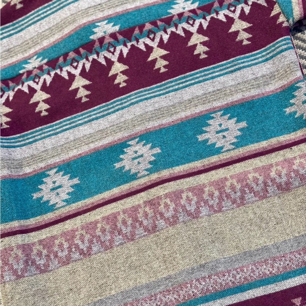 Boho Style Aztec Patterned Shacket NWT - image 5